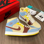 AJ1 Retro Mid SE x Maison Chateau Rouge 'Fearless'