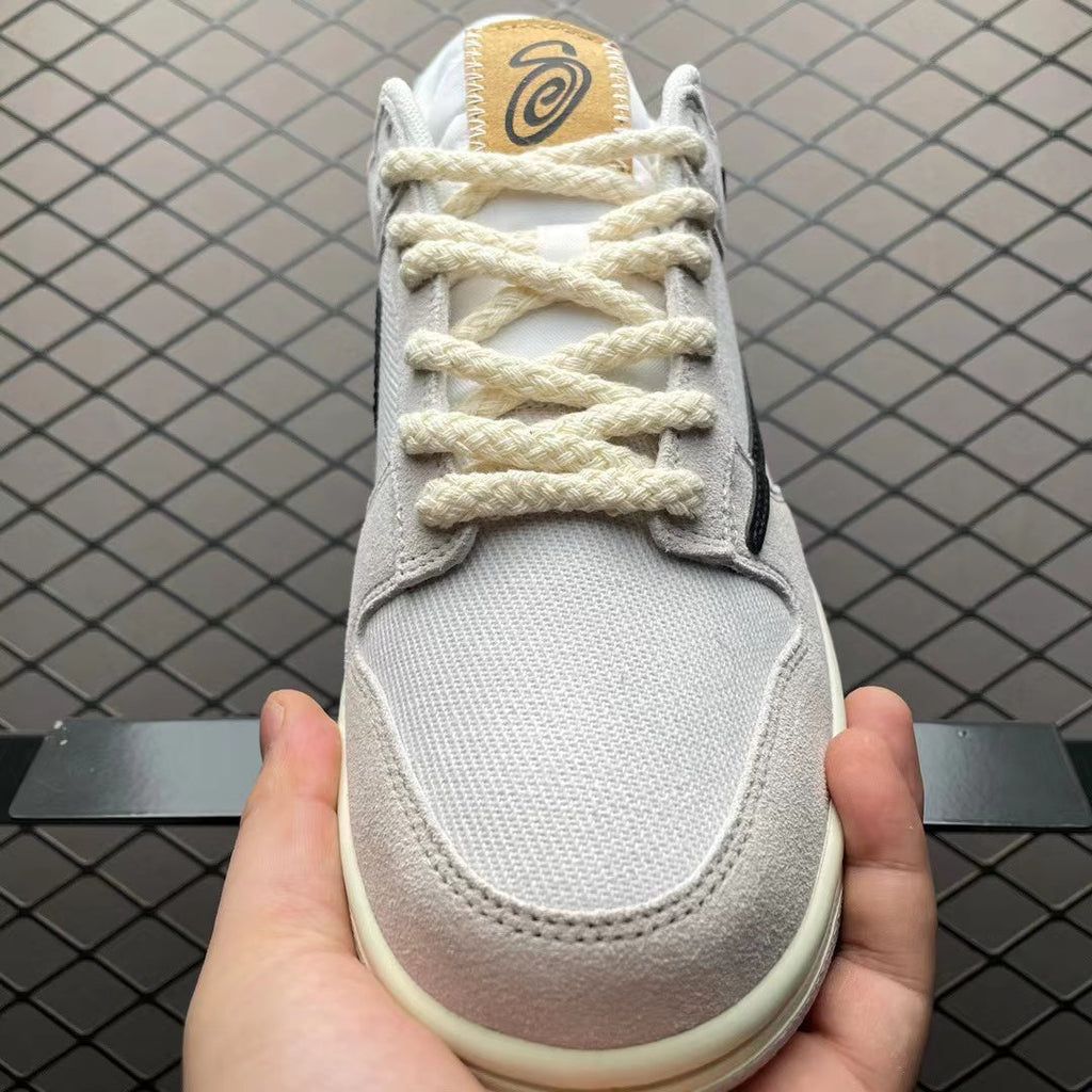 Stussy X Dunk SB Low Cream Black