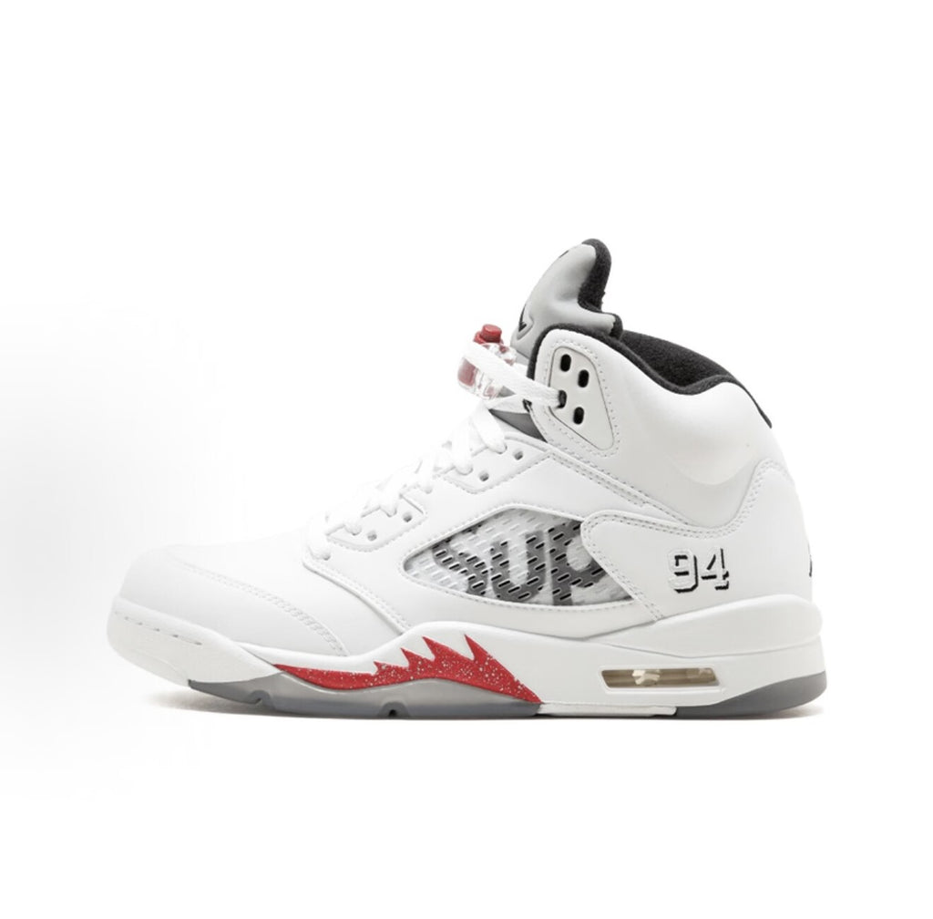 Supreme x Jordan Air Jordan 5 Retro White
