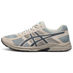 ASICS Gel-Contend 4 Grey Blue Running Sneakers | Lightweight Low-Top Trainers for Men & Women