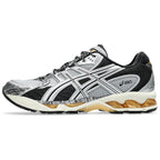 ASICS GEL-Nimbus 10.1 Silver Black Brown Running Sneakers | Lightweight Low-Top Trainers for Men & Women