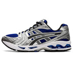 ASICS Gel-Kayano 14 Silver Blue Running Sneakers | Lightweight Low-Top Trainers for Men & Women