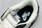 AJ1 Low Travis Scott x LV Black Monogram Customs