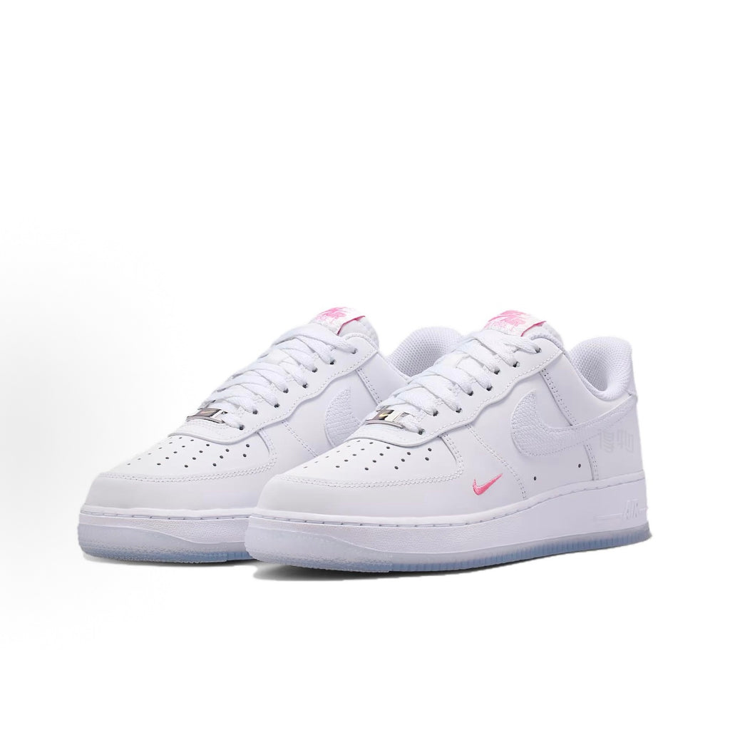 Nike Air Force 1 '07 Low Women's Sneakers (Pink/White)