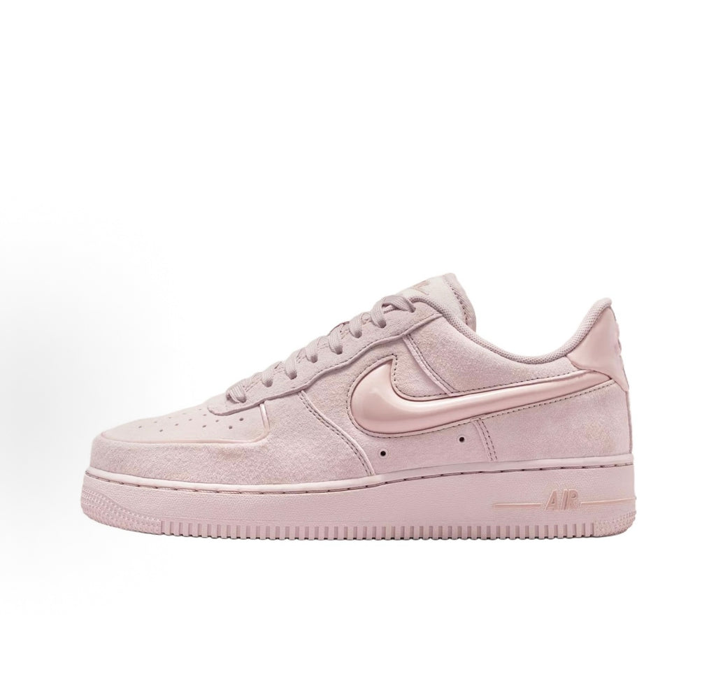 Nike Air Force 1 Women's Leather Low-Top Sneakers – Pink