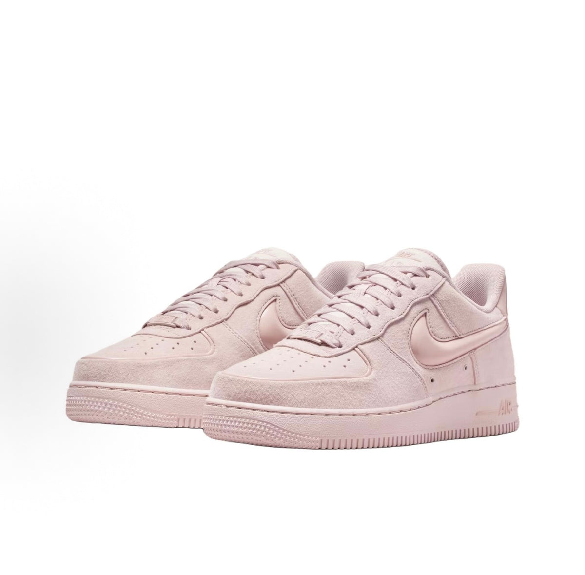 Nike Air Force 1 Women's Leather Low-Top Sneakers – Pink