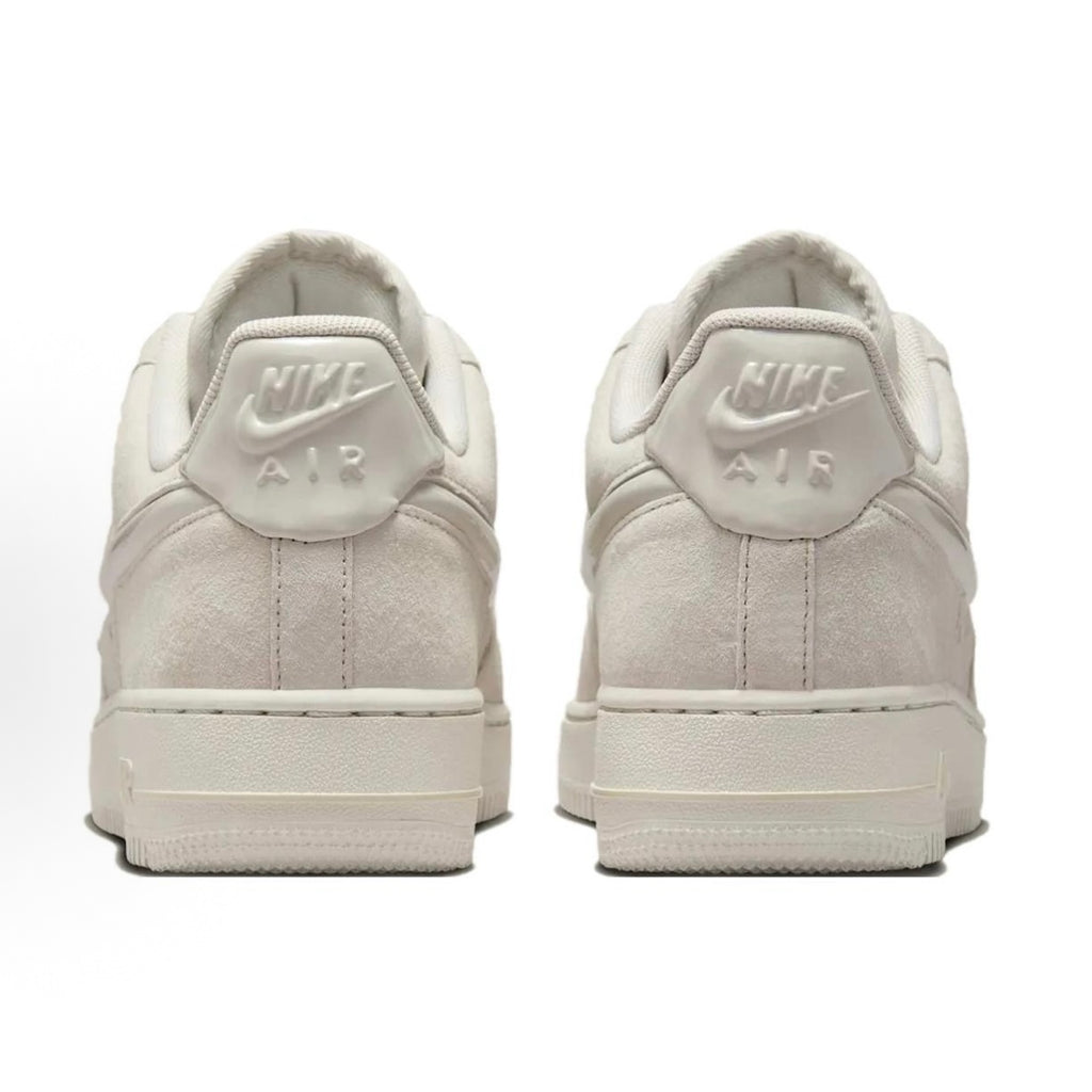 Nike Air Force 1 Women's Low-Top Sneakers – Light Bone (Split-Suede)