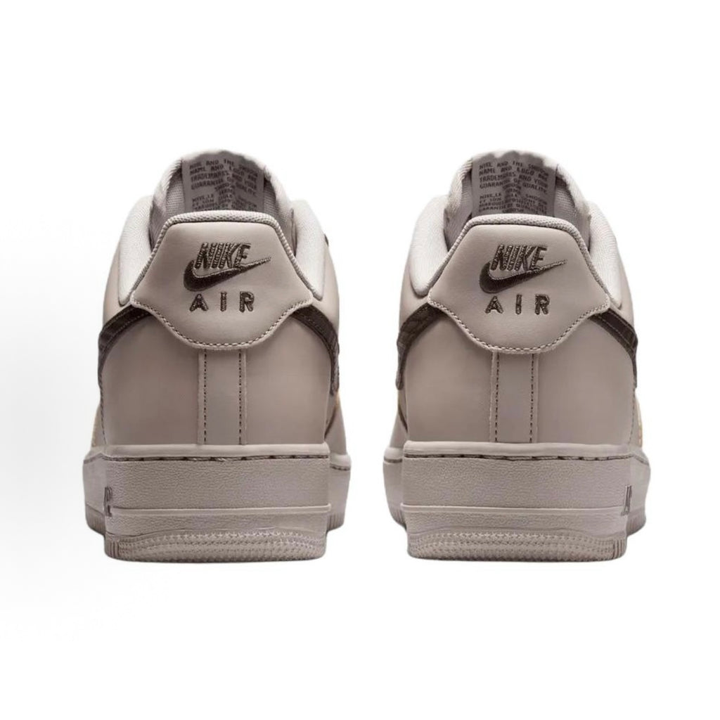 Nike Air Force 1 Breathable Sneakers (Unisex) – Beige/Brown