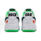 Nike  × DOAF Air Force 1 Egg or Duck White Green