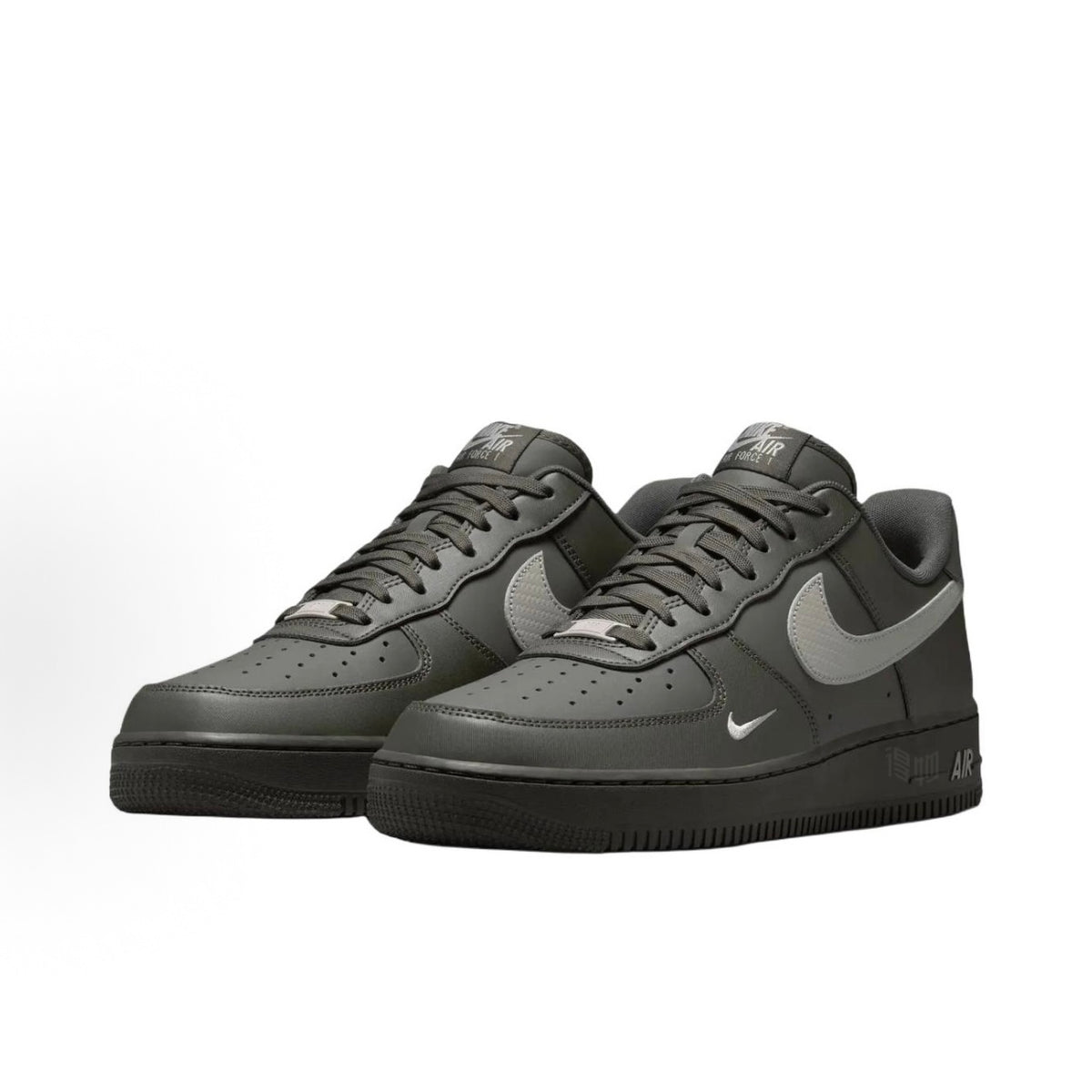 Nike Air Force 1 '07 Men's Synthetic Leather Sneakers – College Grey