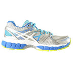 ASICS Sneakers Blue Silver Running Sneakers | Lightweight Low-Top Trainers for Men & Women