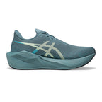 ASICS NOVABLAST 6 Blue Green Running Sneakers | Lightweight Low-Top Trainers for Men & Women