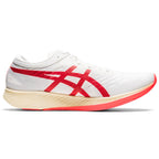 ASICS Sneakers Red White Running Sneakers | Lightweight Low-Top Trainers for Men & Women