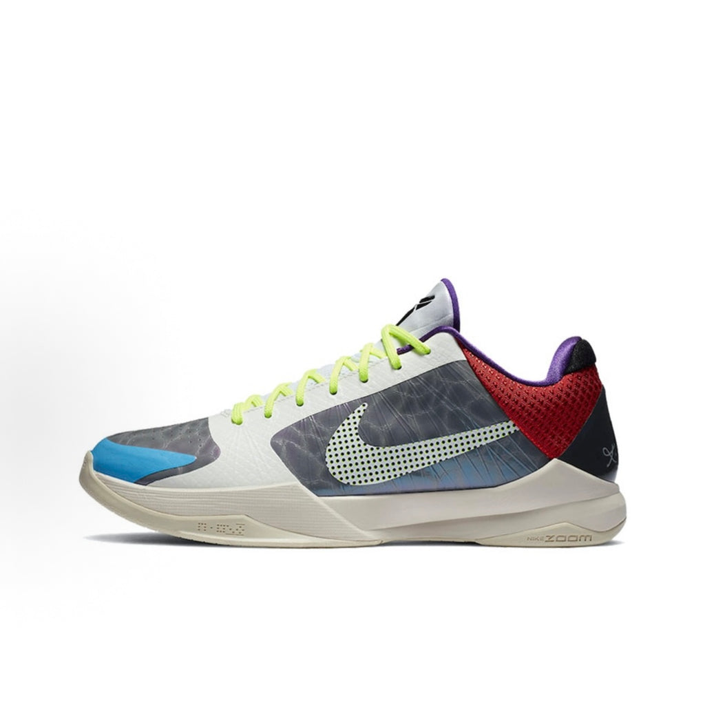 Nike Zoom Kobe 5 Round-Toe Lace-Up Low-Top Performance Basketball Shoes