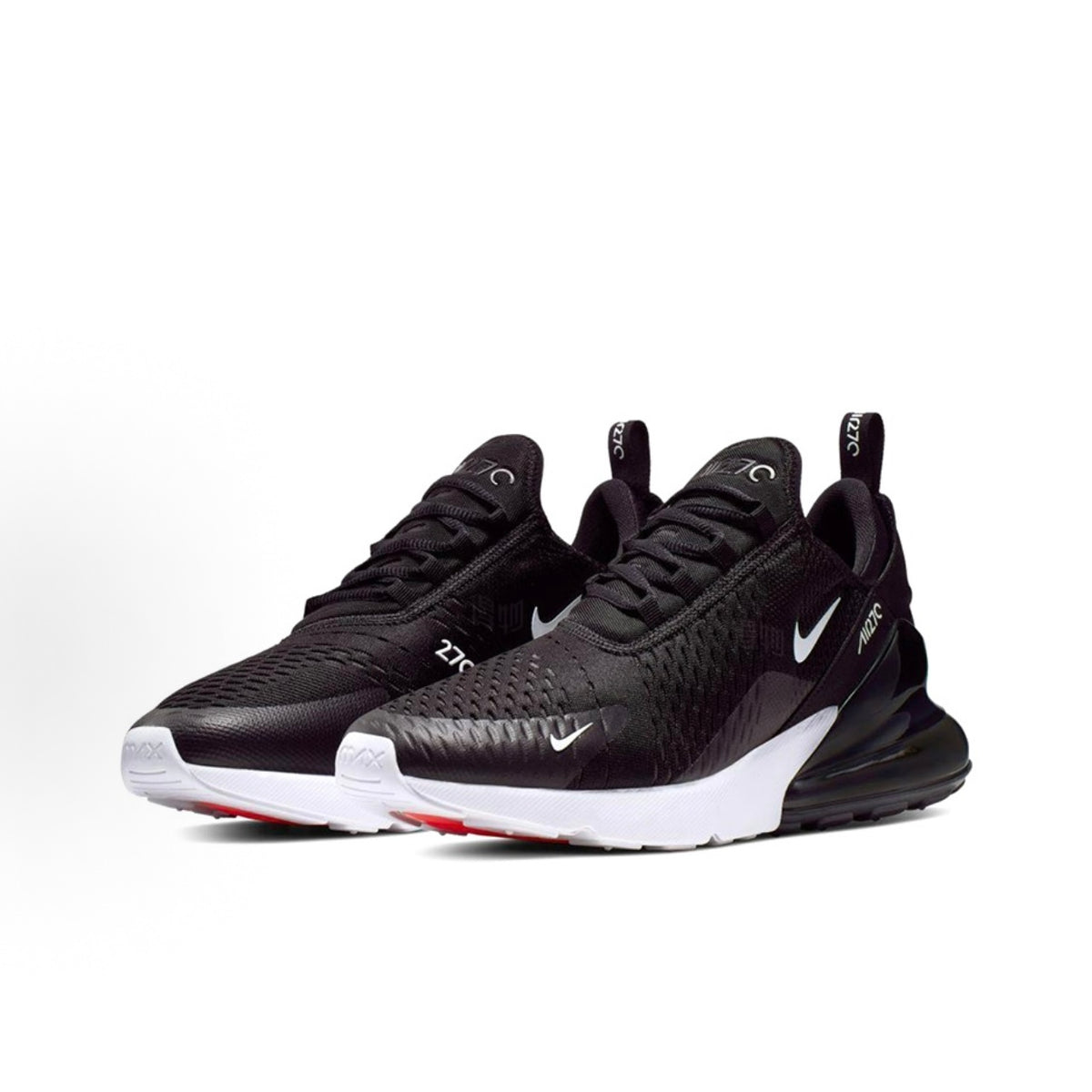 Nike Air Max 270 Unisex Casual Running Shoes (Black/White)