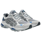 ASICS GEL-NYC 2.0 Grey Blue Running Sneakers | Lightweight Low-Top Trainers for Men & Women