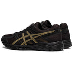 ASICS Gel-Contend 4 Black Gold Running Sneakers | Lightweight Low-Top Trainers for Men & Women