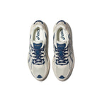 ASICS Sneakers White Blue Running Sneakers | Lightweight Low-Top Trainers for Men & Women