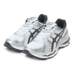 ASICS GEL-Kayano 12.1 White Brown Running Sneakers | Lightweight Low-Top Trainers for Men & Women