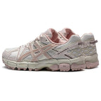 ASICS Gel-Kahana 8 White Pink Running Sneakers | Lightweight Low-Top Trainers for Men & Women
