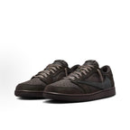 Jordan × Travis Scott Air Jordan 1 Low "Velvet Brown" (Reverse Swoosh 9.0)