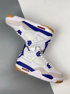 AJ4 SB Summit White/Navy