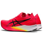 ASICS Magic Speed 1.0 Red Black Running Sneakers | Lightweight Low-Top Trainers for Men & Women