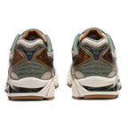 ASICS Gel-Kayano 14 Green Brown Running Sneakers | Lightweight Low-Top Trainers for Men & Women
