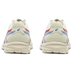 ASICS Gel-Contend 4 Beige Red Running Sneakers | Lightweight Low-Top Trainers for Men & Women