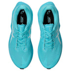 ASICS NOVABLAST 6 Blue White Running Sneakers | Lightweight Low-Top Trainers for Men & Women