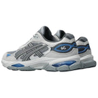 ASICS GEL-NYC 2.0 Grey Blue Running Sneakers | Lightweight Low-Top Trainers for Men & Women