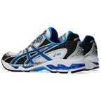 ASICS GEL-Nimbus 10.1 White Blue Running Sneakers | Lightweight Low-Top Trainers for Men & Women