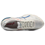 ASICS Gel-Flux 4 Beige Blue Running Sneakers | Lightweight Low-Top Trainers for Men & Women