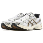 ASICS Gel-1130 White Brown Running Sneakers | Lightweight Low-Top Trainers for Men & Women