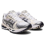 ASICS Gel-Kayano 14 White Black Running Sneakers | Lightweight Low-Top Trainers for Men & Women