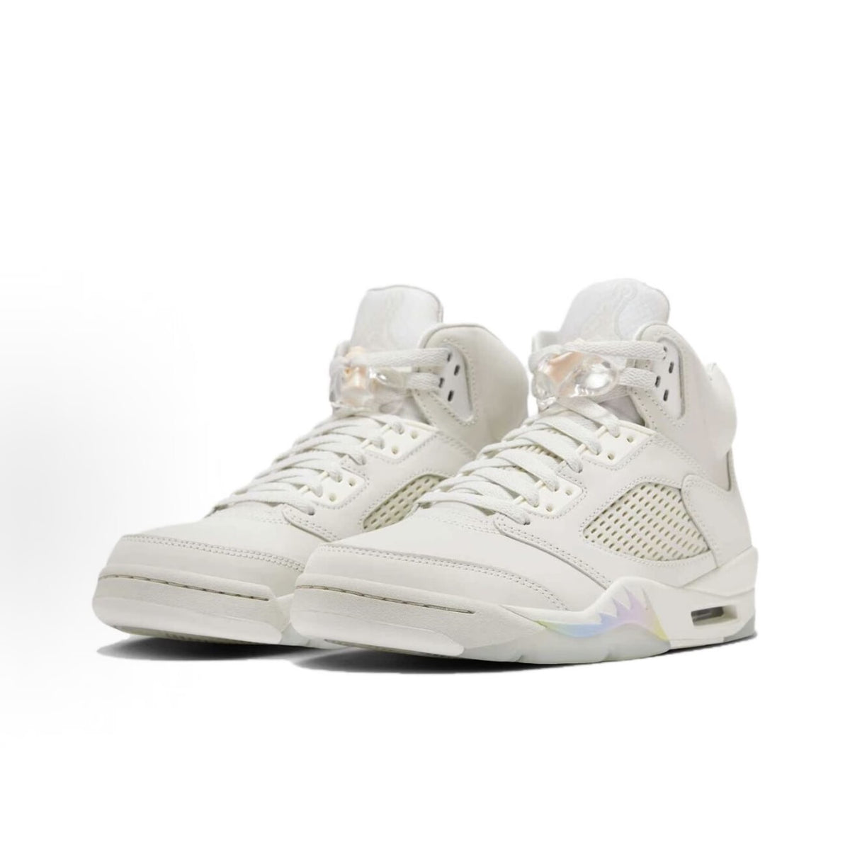 Jordan Air Jordan 5 Retro Women's Basketball Shoes (Beige/Green)