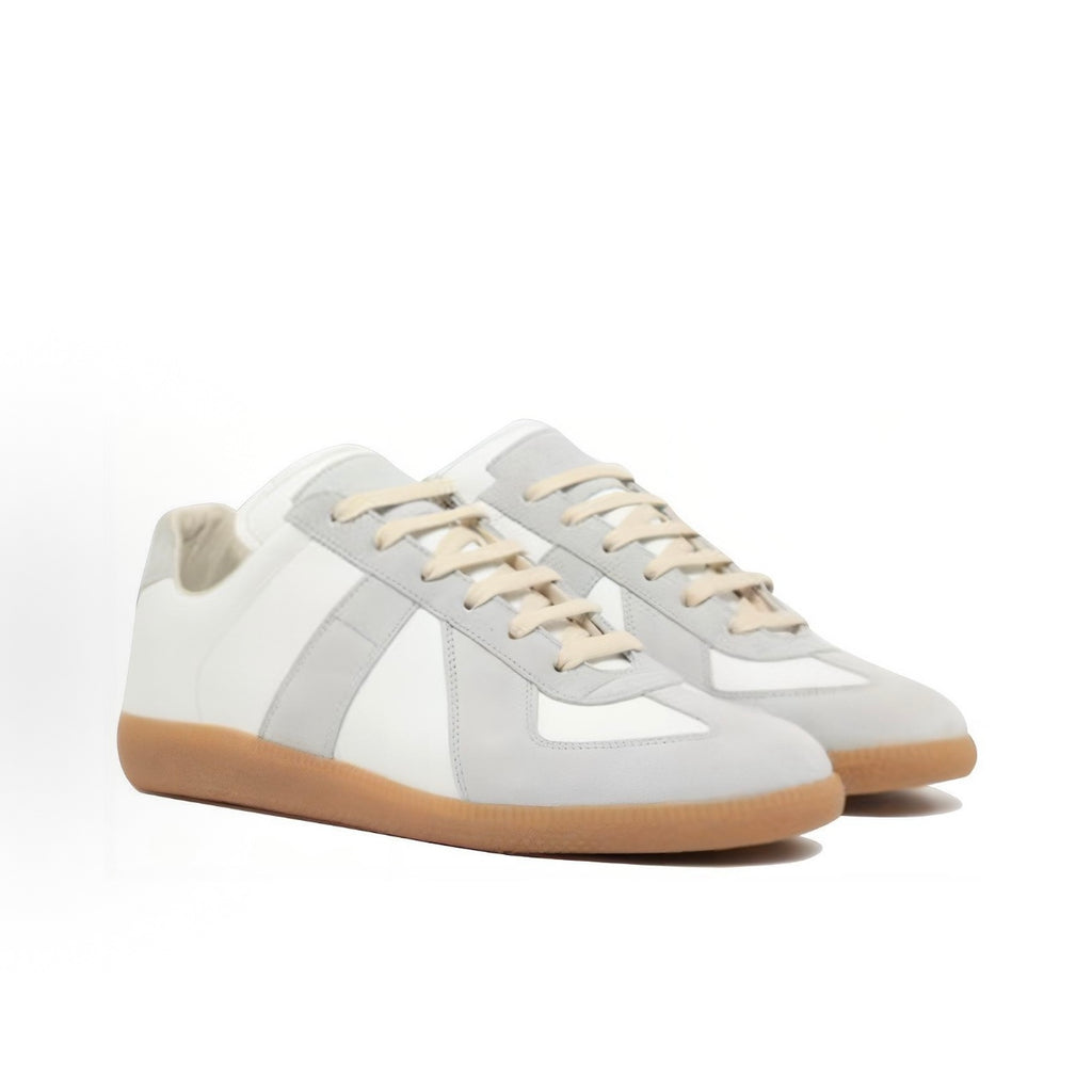 Maison Margiela Replica Calfskin German Army Trainers (GATs) – Men's – White
