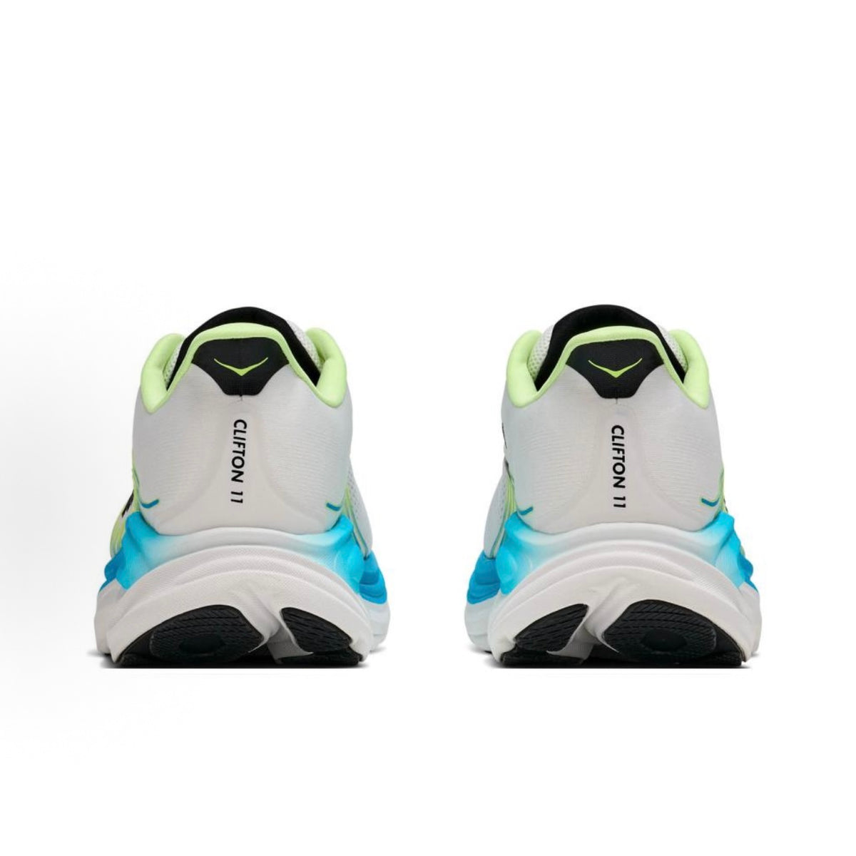 HOKA ONE ONE Clifton 11 Low-Top Running Shoes (Men's) – White/Blue