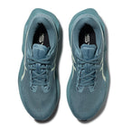 ASICS NOVABLAST 6 Blue Green Running Sneakers | Lightweight Low-Top Trainers for Men & Women