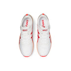 ASICS Sneakers Red White Running Sneakers | Lightweight Low-Top Trainers for Men & Women