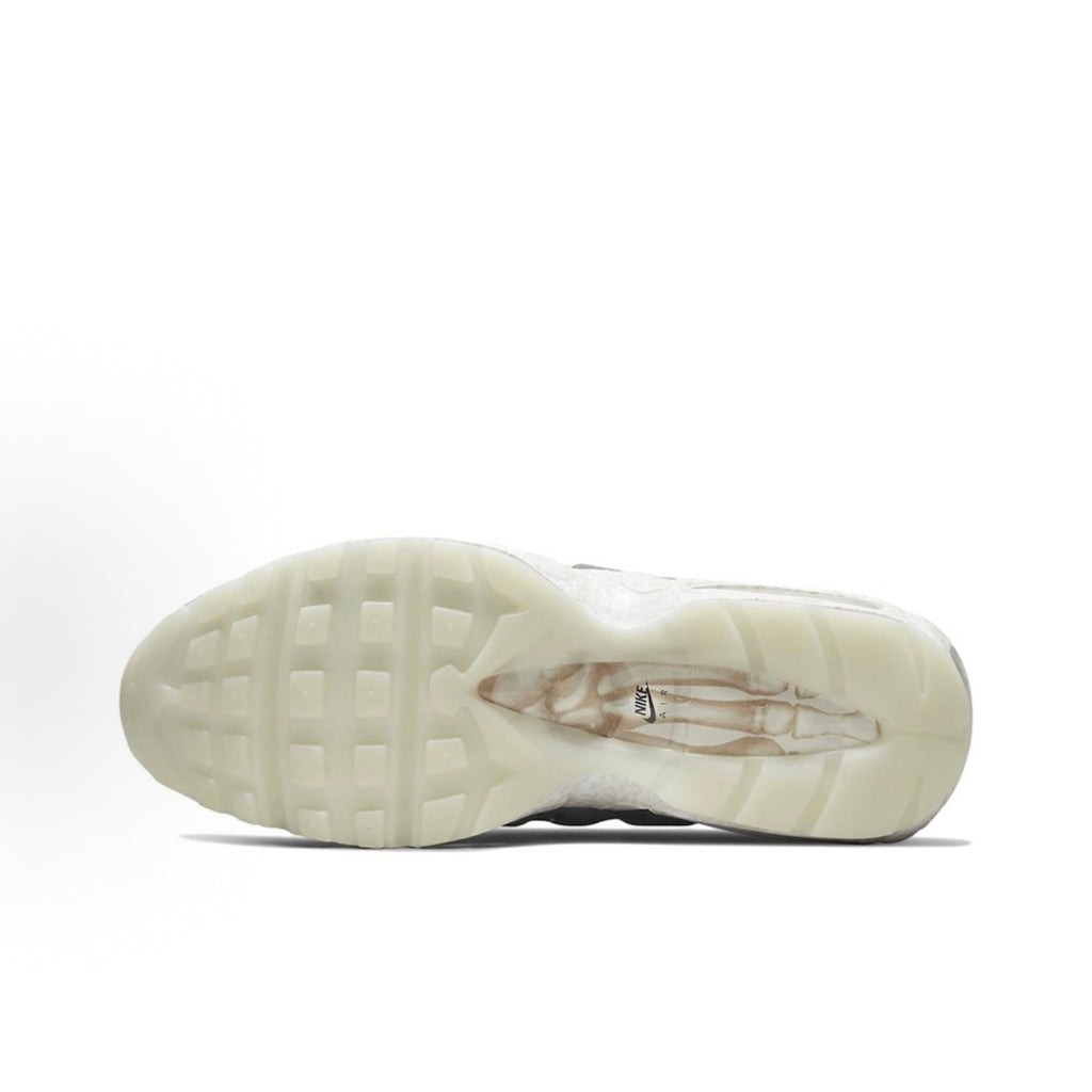 Nike Air Max 95 Retro Low-Top Running Shoes (Unisex) – White/Grey