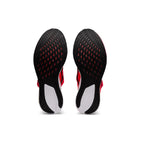 ASICS Magic Speed 1.0 Red Black Running Sneakers | Lightweight Low-Top Trainers for Men & Women