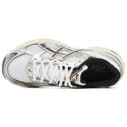 ASICS Gel-1130 White Brown Running Sneakers | Lightweight Low-Top Trainers for Men & Women