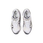 ASICS Gel-Kayano 14 White Black Running Sneakers | Lightweight Low-Top Trainers for Men & Women