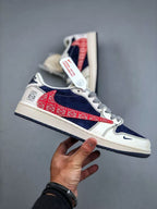 AJ1 Low Travis Scott x Loewe Monogram Customs