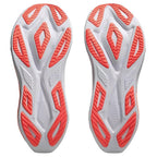 ASICS Sneakers White Orange Running Sneakers | Lightweight Low-Top Trainers for Men & Women