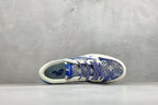 AJ1 Low Travis Scott x LV Blue Monogram Customs