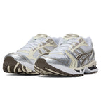 ASICS Gel-Kayano 14 White Running Sneakers | Lightweight Low-Top Trainers for Men & Women