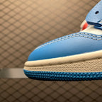 AJ1 X OW University Blue