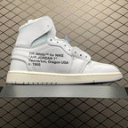 AJ1 X OW OG White